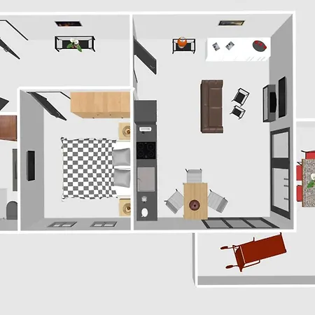 Apartamento Muen-1-1 Sankt Peter-Ording