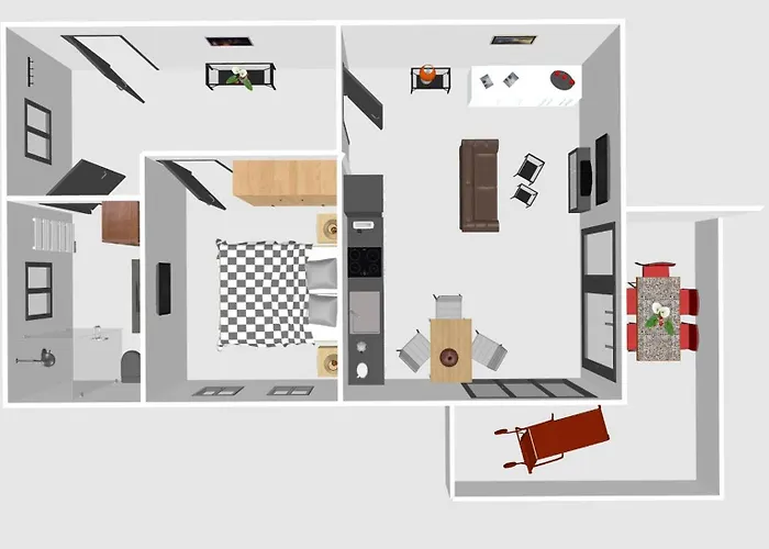 Apartment Muen-1-1 Sankt Peter-Ording